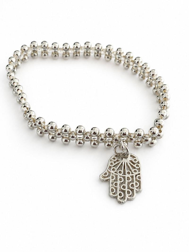 ELASTIC BRACELET 3 LINES HAMSA
